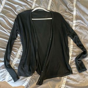 Brandy Melville black sweater cardigan